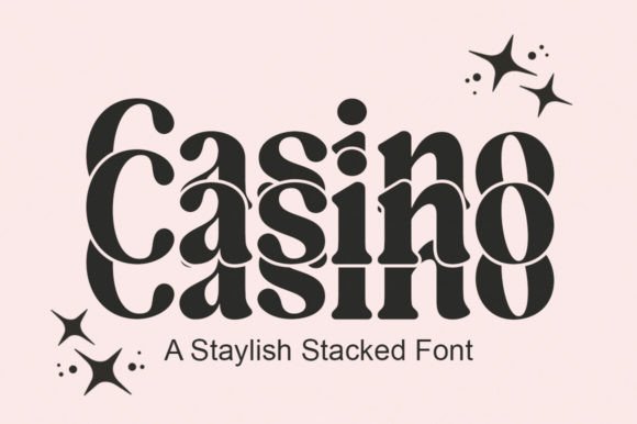 Casino: A Stacked Serif for Bold, Memorable Branding