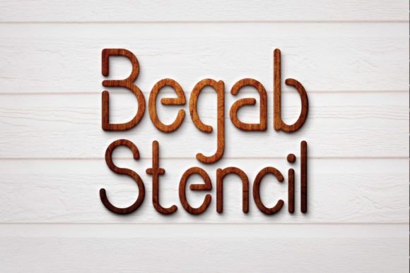 Discovering Begab Stencil: Your New Favorite Handwritten Font