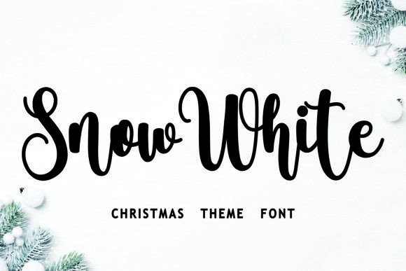 Discovering the Whimsical Charm of the Snow White Font