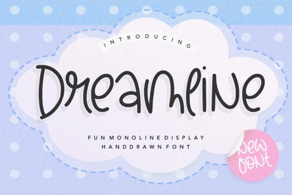 Dreamline: A Handwritten Font That Captures Joyful Creativity