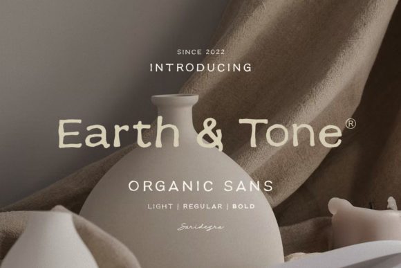Earth Tone: Modern Sans Serif for Clean, Elegant Design