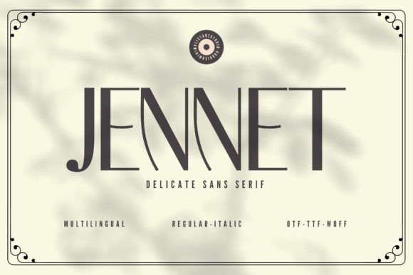 Jennet: The Modern Sans Serif for Minimalist Design