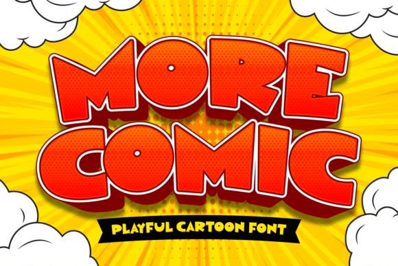More Comic: A Playful Typeface for Bold Designs