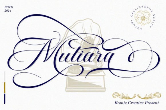 Mutiara: Where Luxury Meets the Art of Handcrafted Lettering
