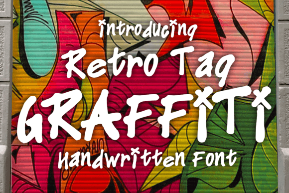 Retro Tag Graffiti: The Ultimate Street-Style Display Font