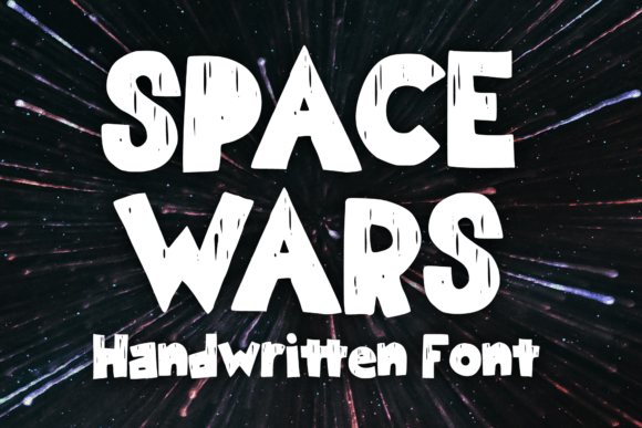 Space Wars: A Fun Grunge Display Font for Bold Designs