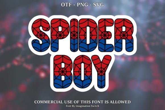 Spider Boy: A Creative Font for Bold Branding